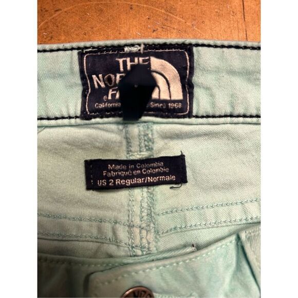 The North Face Jeans Womens Size 2 Mint Green Denim Skinny (0310) - Picture 7 of 8